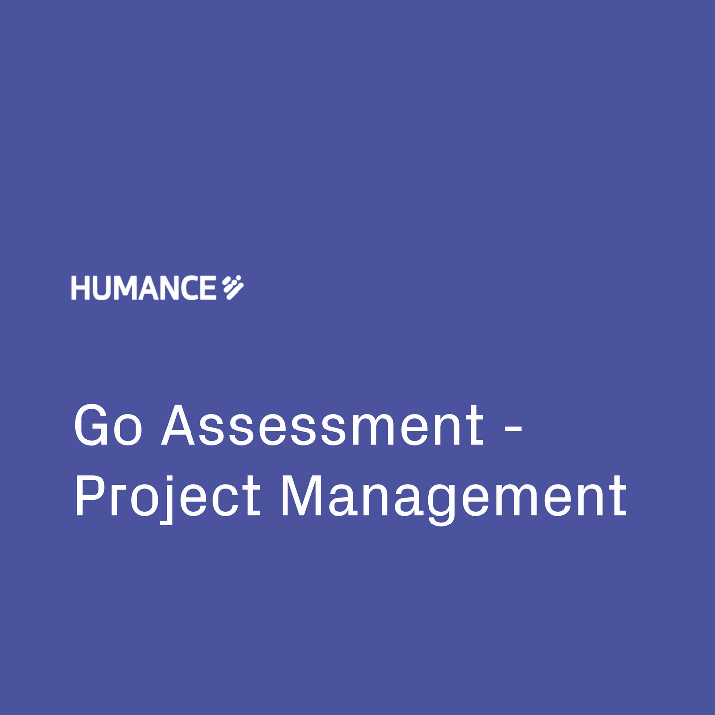 Évaluation Go - Gestion de projet