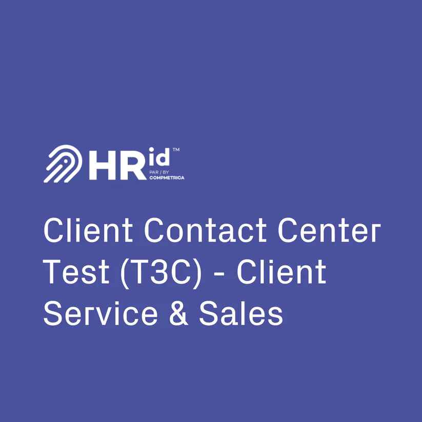 Client Contact Center Test (T3C) - Client Service & Sales