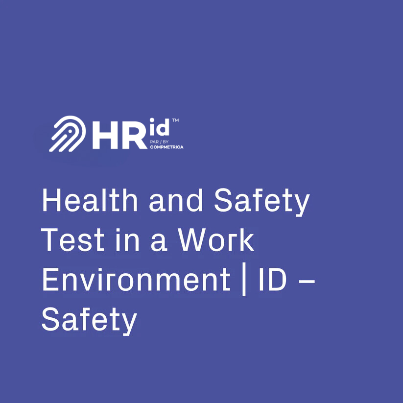 Health and Safety Test in a Work Environment | ID – Safety by ...
