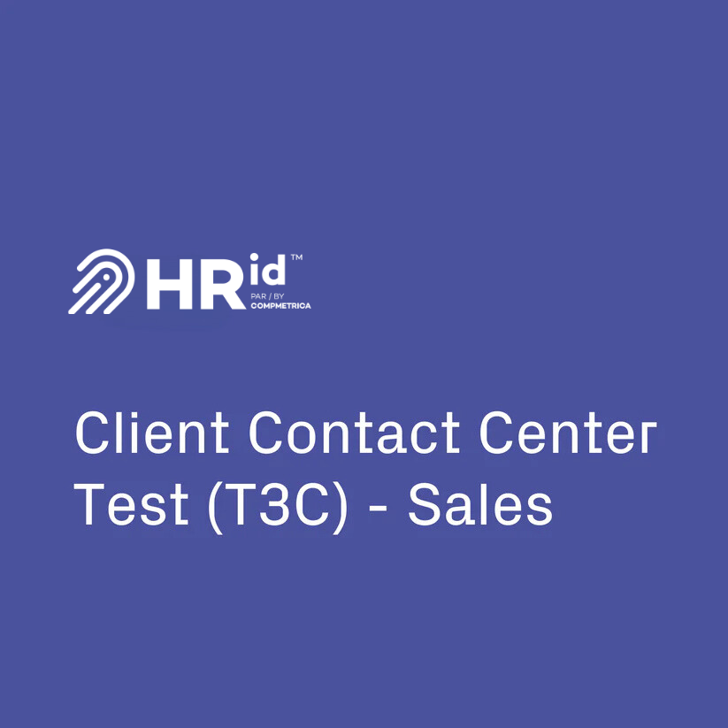 Client Contact Center Test (T3C) - Sales