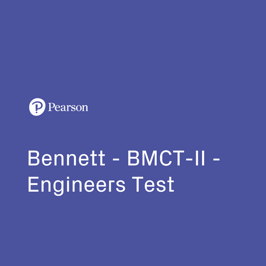 Bennett - BMCT-II - Engineers Test