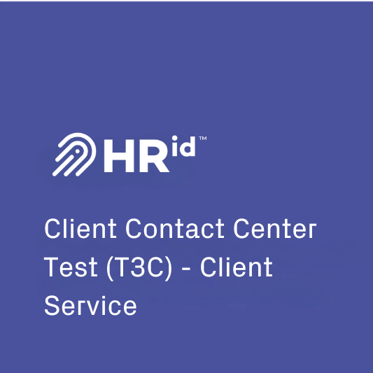 Test pour centre contact client (T3C) – Service client