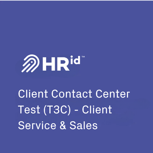 Test pour centre contact client (T3C) – Service client et vente