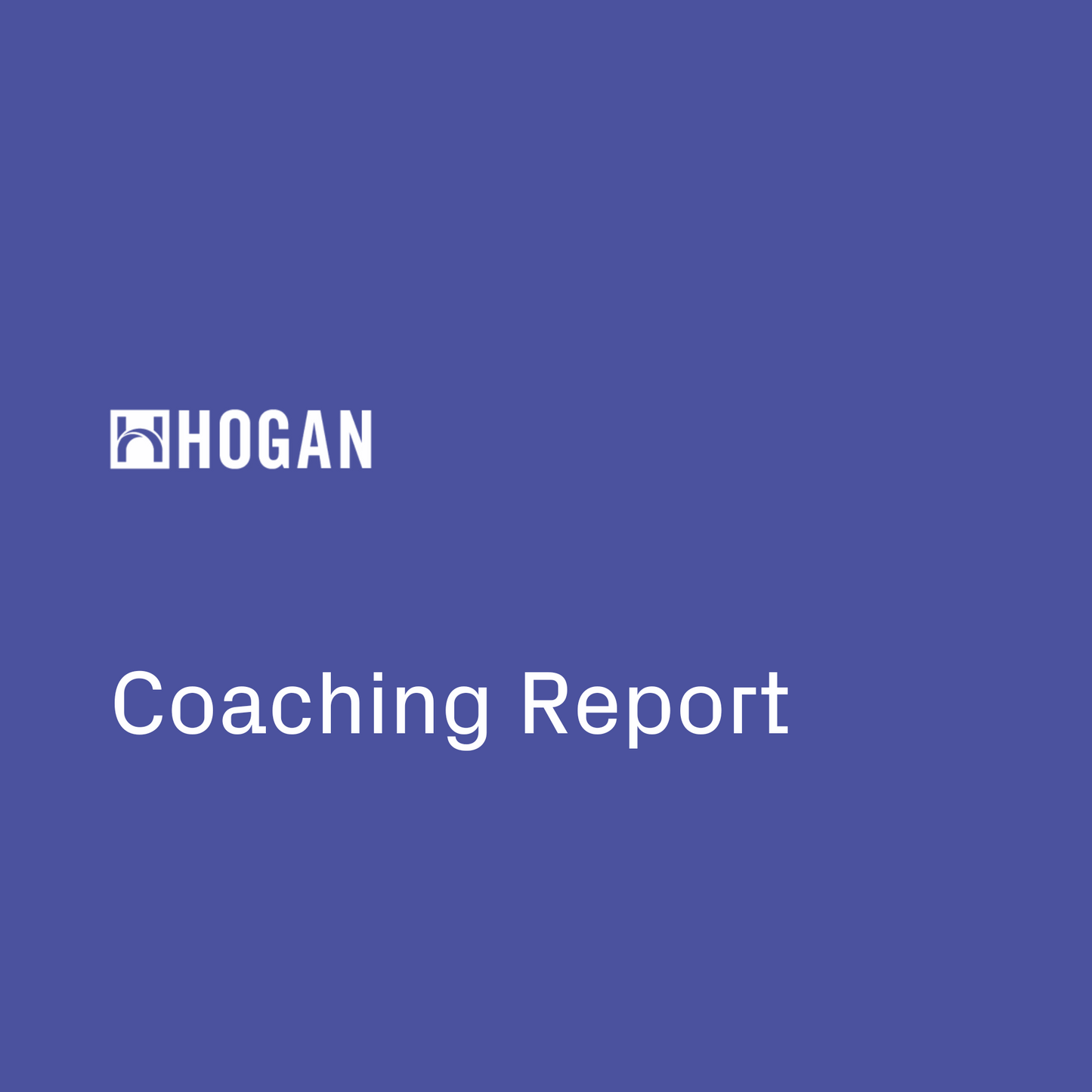 Coaching Report