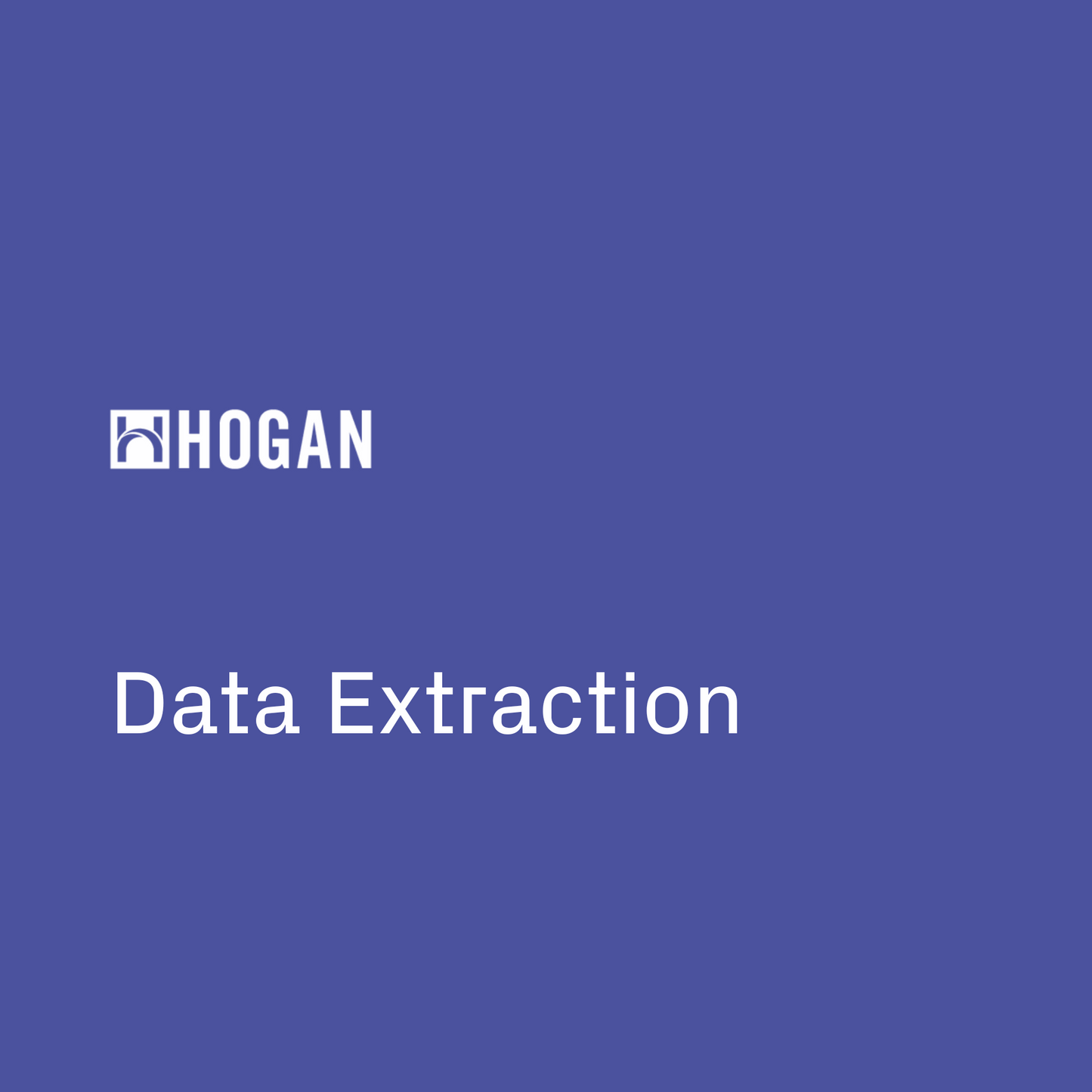 Data Extraction