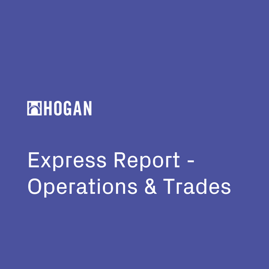 Express Report - Operations & Trades