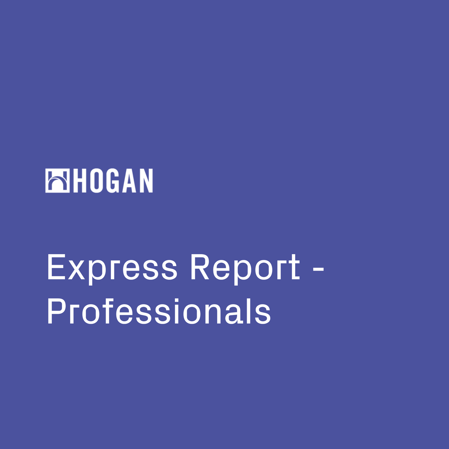 Rapport Express - Professionnels