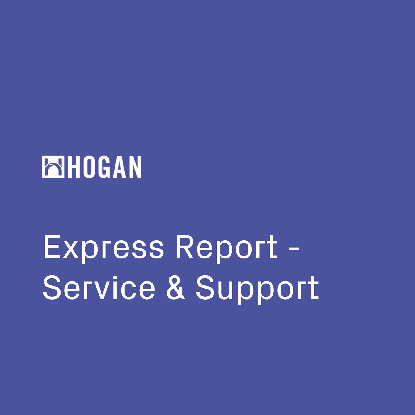 Express Report - Service & Support