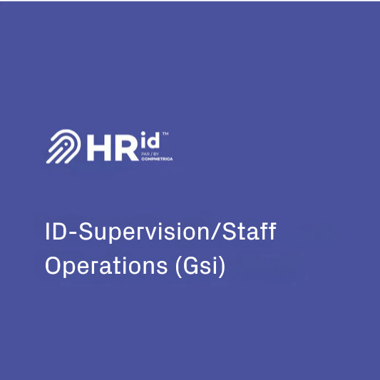 ID-Supervision/Staff Operations (Gsi)