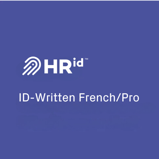 ID-Written French/Pro