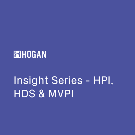 Insight Series - HPI, HDS & MVPI