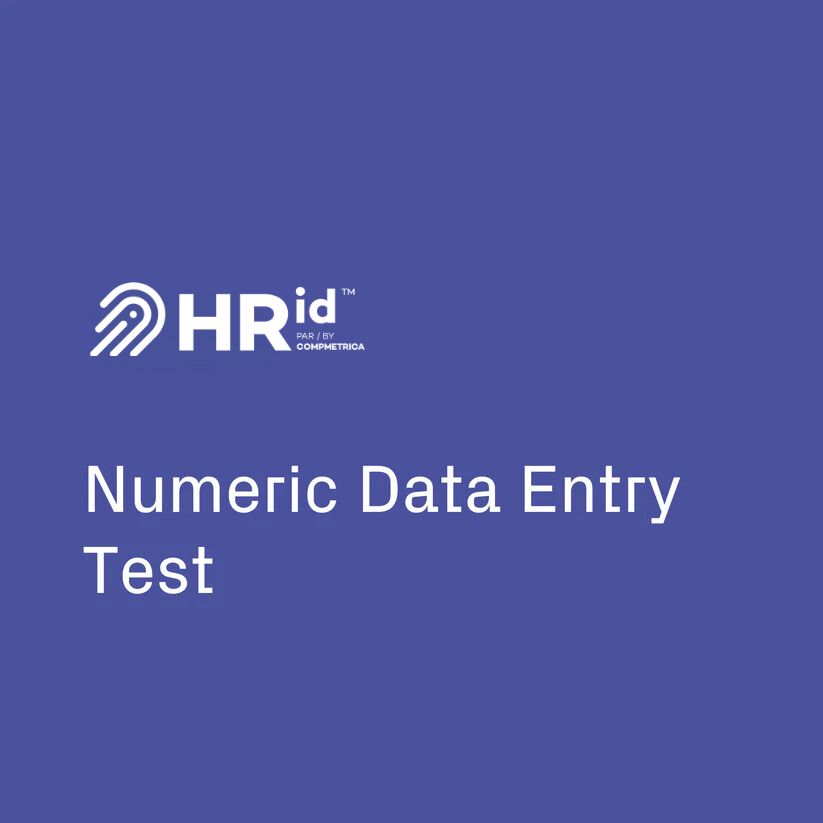 Numeric Data Entry Test by COMPMETRICA | Pixonality