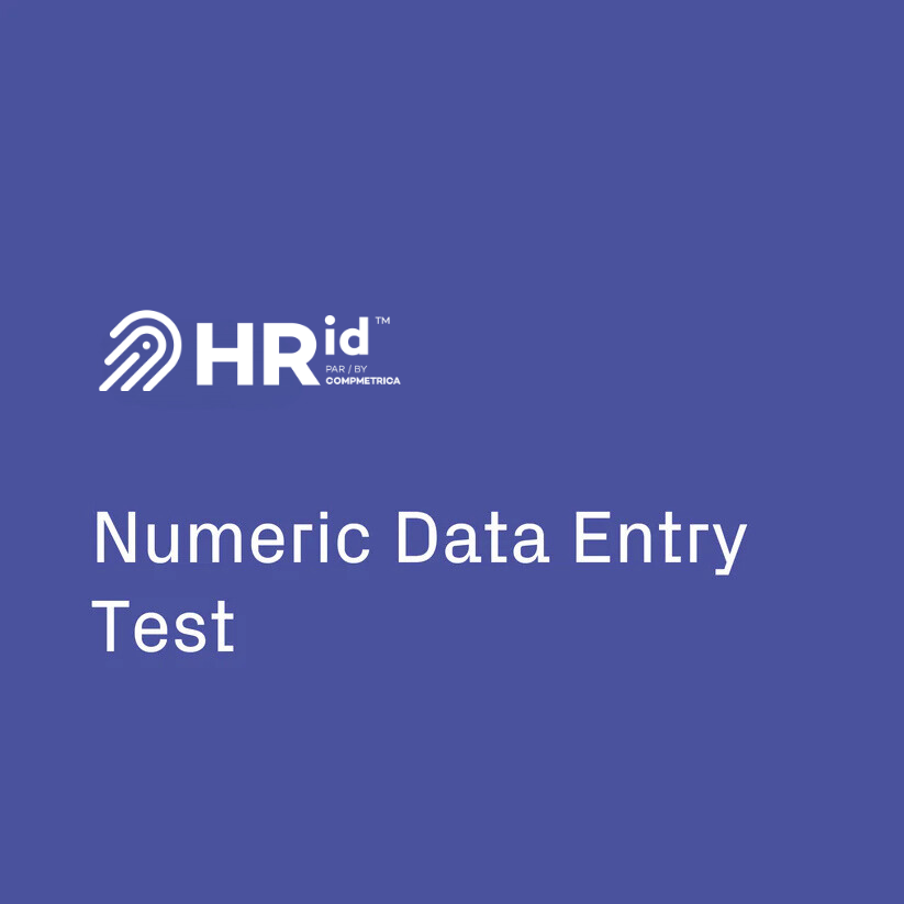 Numeric Data Entry Test