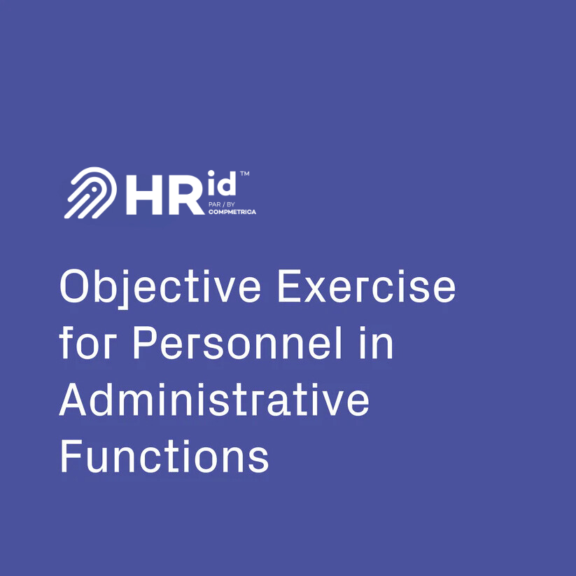 Objective Exercise for Personnel in Administrative Functions