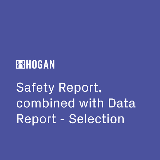 Safety Report, combined with Data Report - Selection