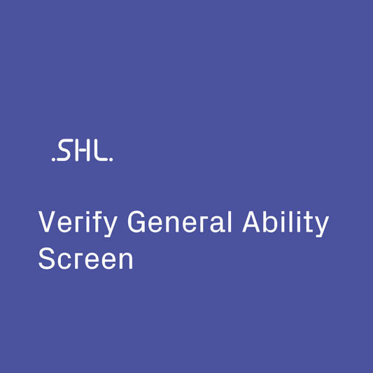 Verify General Ability Screen